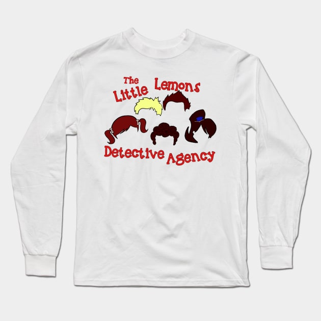 Little Lemons Detective Agenc Long Sleeve T-Shirt by WatchTheSky